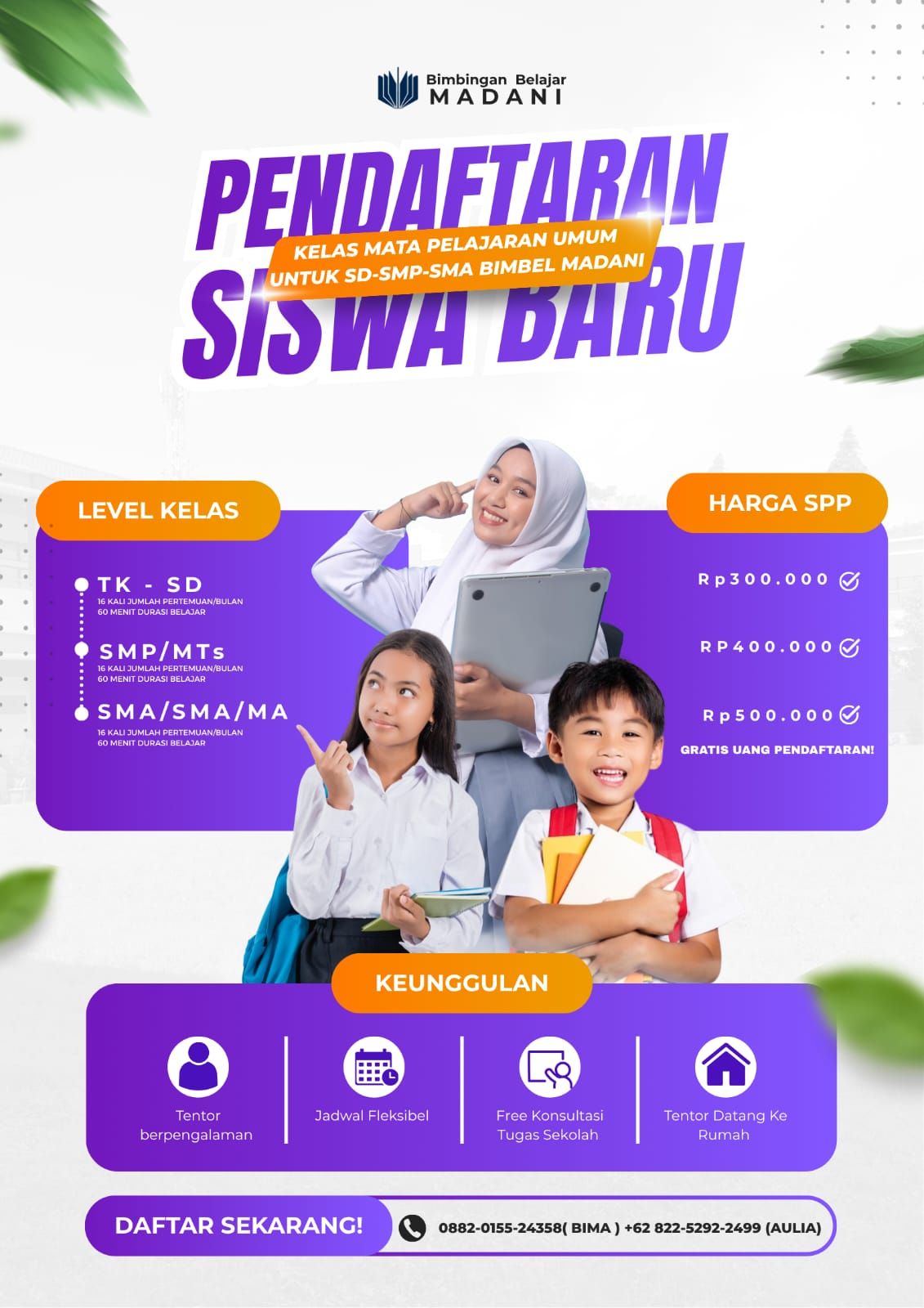 Poster Kelas Mata Pelajaran Umum